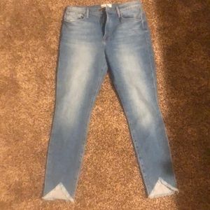 Light blue women’s jeans